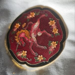 Vintage 70s unicorn Belt buckle